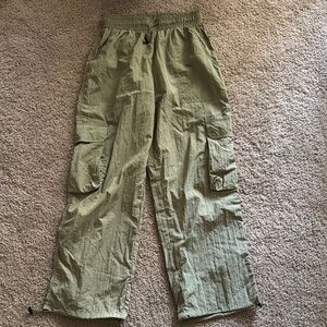 Casual Elastic Waist Pants